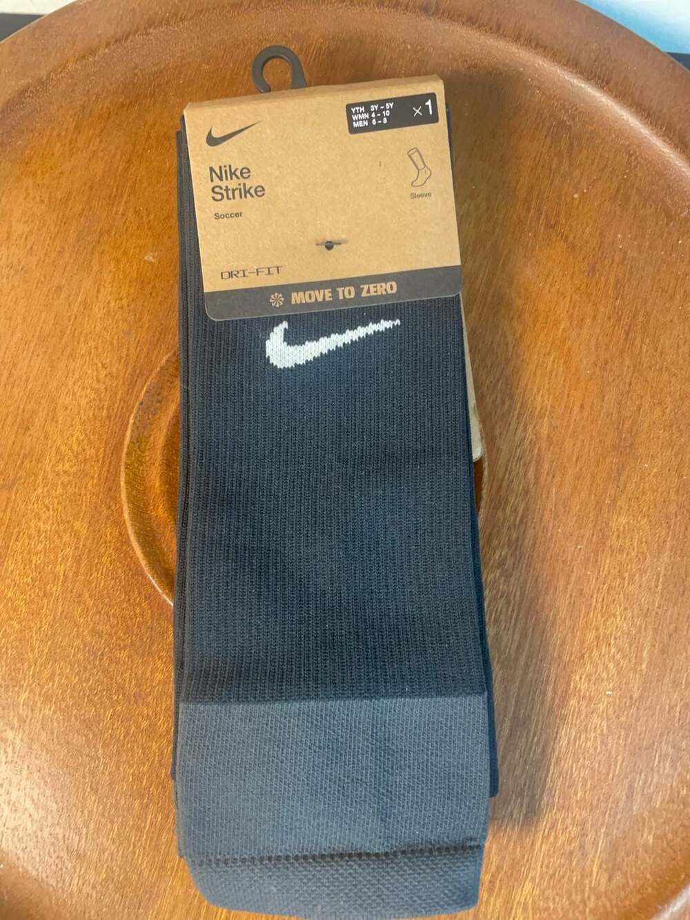 Nike Strike Soccer Sleeve Dri-FIT Black Size S/M
